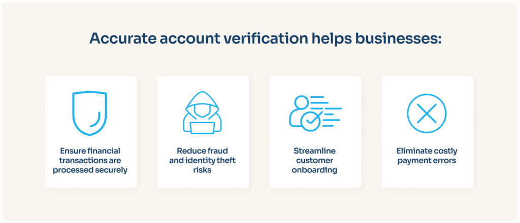 How accurate account information helps businesses